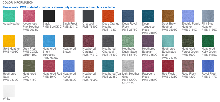 District® Perfect Blend® CVC Tee - Item # DM108