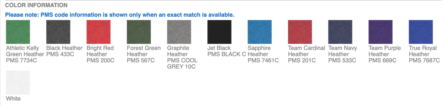 Port & Company® Fan Favorite™ Blend Tee - Item # PC455