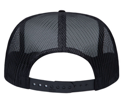 OTTO CAP® 5 Panel High Crown Mesh Back Trucker Snapback Hat - #132-1037