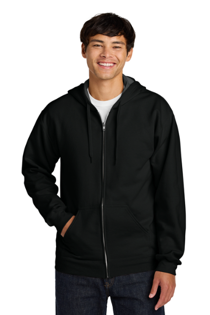 Gildan Softstyle® Midweight Fleece Full-Zip Hooded Sweatshirt - Item # SF600