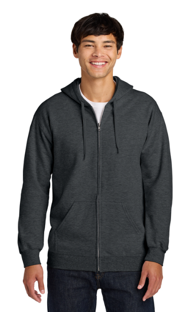 Gildan Softstyle® Midweight Fleece Full-Zip Hooded Sweatshirt - Item # SF600