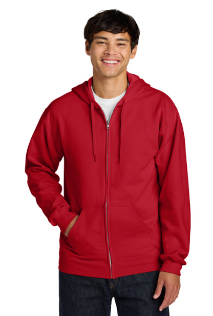 Gildan Softstyle® Midweight Fleece Full-Zip Hooded Sweatshirt - Item # SF600