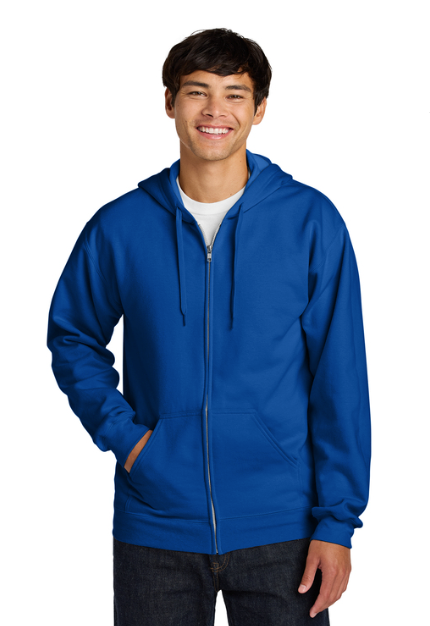 Gildan Softstyle® Midweight Fleece Full-Zip Hooded Sweatshirt - Item # SF600