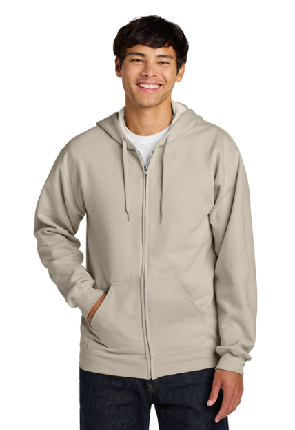 Gildan Softstyle® Midweight Fleece Full-Zip Hooded Sweatshirt - Item # SF600
