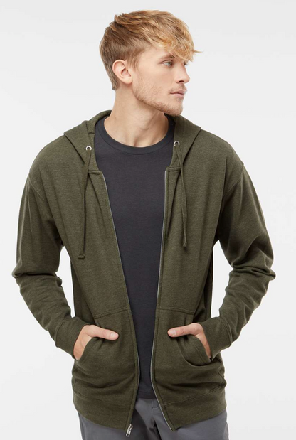 Independent Unisex Midweight Full-Zip Hooded Sweatshirt - Item # SS4500Z