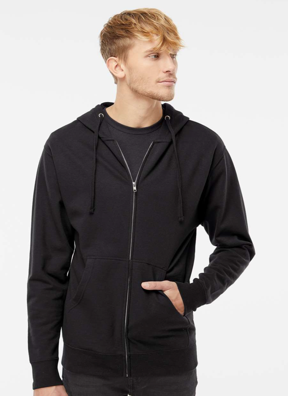 Independent Unisex Midweight Full-Zip Hooded Sweatshirt - Item # SS4500Z