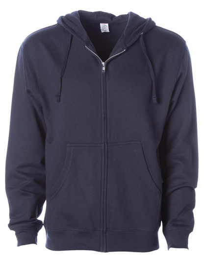 Independent Unisex Midweight Full-Zip Hooded Sweatshirt - Item # SS4500Z
