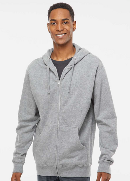 Independent Unisex Midweight Full-Zip Hooded Sweatshirt - Item # SS4500Z