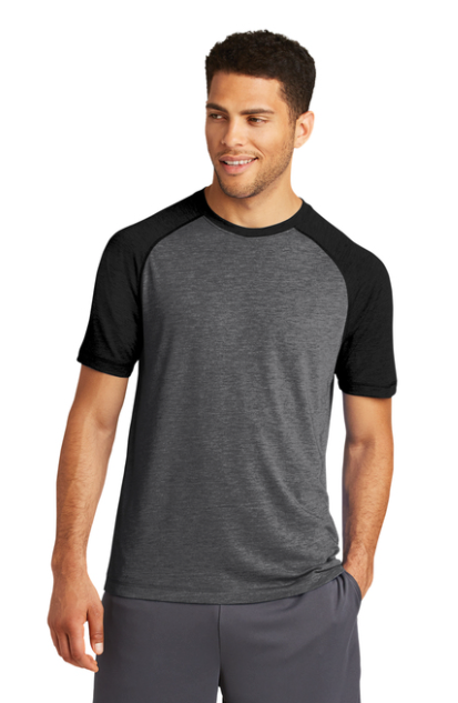 Sport-Tek® PosiCharge® Tri-Blend Wicking Raglan Tee - Item # ST400